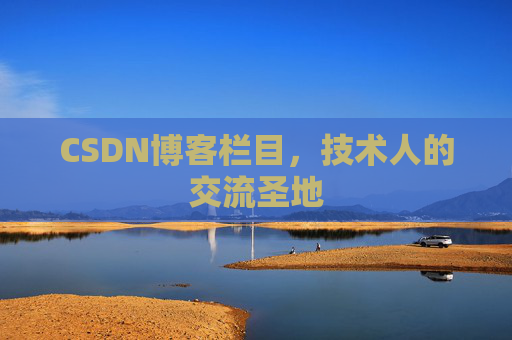 CSDN博客栏目，技术人的交流圣地